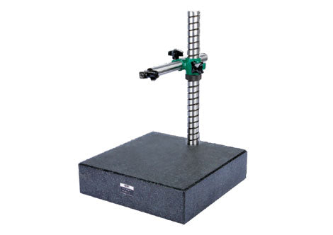 Granite Dial Indicator Stand | Insize 6867-250 | 300x300x75mm granite base | Vertical travel of holder 250mm | Fine adjustment range: entire stroke | Holding stem diameter 8mm
