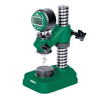 Dial Indicator Stand with fine adjustment | Insize 6845 | Serrated, flatness 0.001mm | 28mm diameter holding stem | 100mm vertical travel