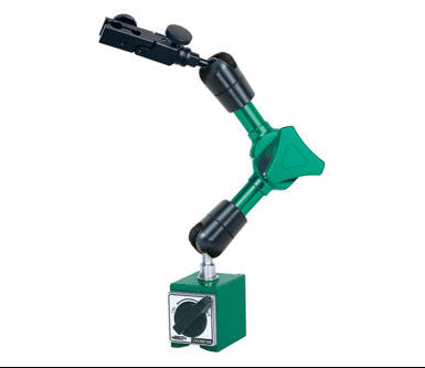 Hydraulic Mini Magnetic Stand for dial test indicators | Insize 6228-40 | 40kgf force | Fine adjustment and dovetail groove | Holding stem diameter 8mm