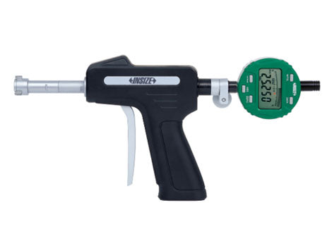 Pistol Grip Three Point Bore Gauges | Insize 2124 Series | Ranges from 6mm-300mm