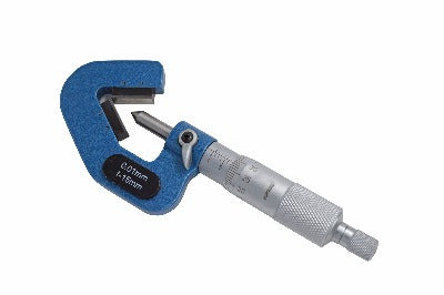 V Anvil Micrometers DIN 863 - 1-15mm ; 5-20mm ; 5-25mm Resolution: 0.01mm