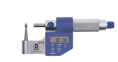 Moore & Wright Digital Tube Micrometer 0-25mm (0.1″) MW255-01DDL