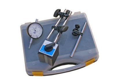 Universal Magnetic Base and Dial Indicator Kit (Solid Cross Arm & Fine Adjustment Cross Arm)