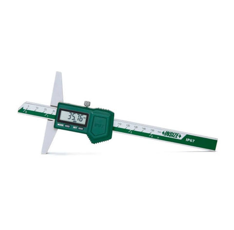 IP67 Waterproof Digital Depth Gauge - 1143 Series (Insize) | 0-150mm / 0-6" | 0-200mm / 0-8" | 0-300mm / 0-12"