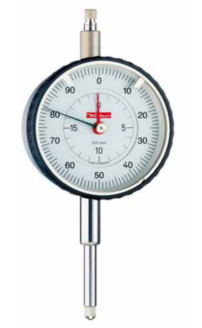 Kafer Dial Gauge M 2/30 T | Reading - 0.01mm | Range - 25mm | Bezel Ø 58mm