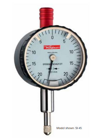 Kafer Error Free Dial Gauge SI-45 | Reading - 0.01mm | Range - 0.4mm