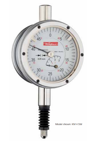 Kafer Dial Gauge M 2/30 SW | Reading - 0.01mm | Range - 30mm