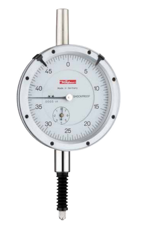 Kafer Inch Dial Gauge Z3 SNW | Reading - .0005" | Range - .400"