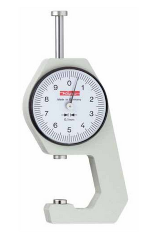 Kafer Pocket Dial Thickness Gauge K 15/2 | Reading - 0.1mm | Range - 20mm