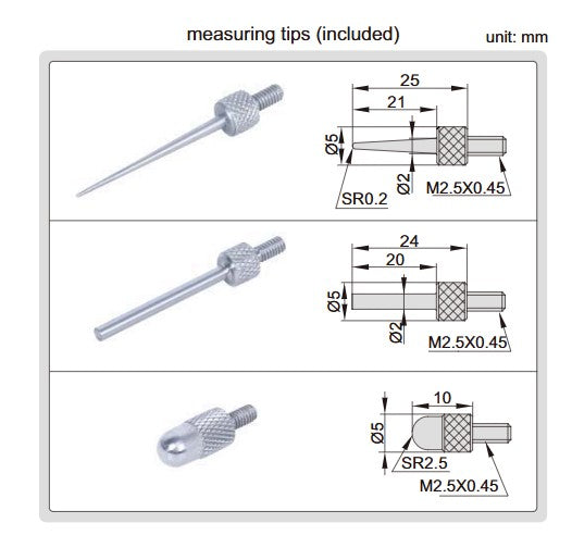 Digital Height Gauge 1157 Series (Insize) | Range 0-50mm | Resolution 0.001mm/0.00005" | Granite or Ceramic Base