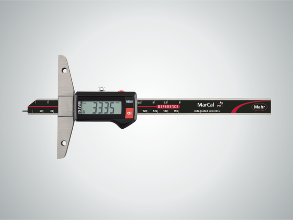 Mahr MarCal 30 EWRi Digital Depth Gauge with Integrated Wireless Data Transmission | 0-150mm/0-6"| 0-200mm/0-8" | 0-300mm/0-12" | 0-500mm/0-20"