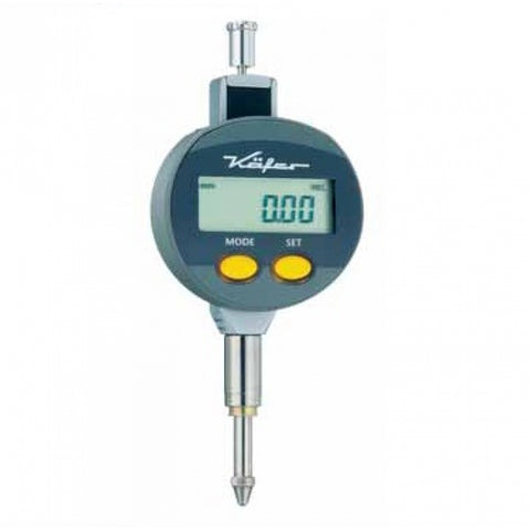 Kafer Small Digital Dial Gauge KMD 12 T | Resolution - 0.01mm/.0005" | Range - 12.5mm/5"