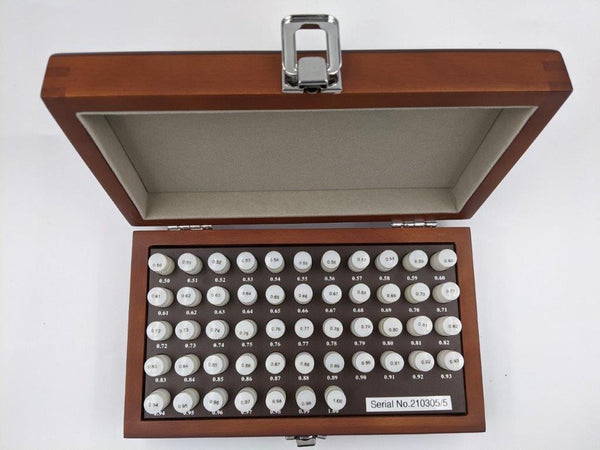 Steel Pin Gauge Sets Class ZZ (0.01mm increments)