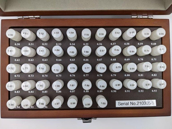 Steel Pin Gauge Sets Class ZZ (0.01mm increments)