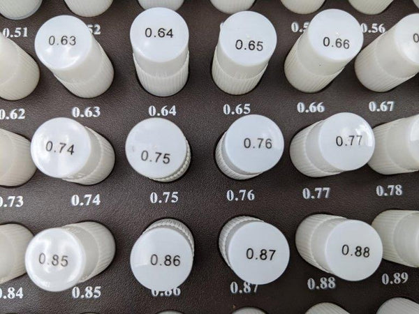Steel Pin Gauge Sets Class ZZ (0.01mm increments)