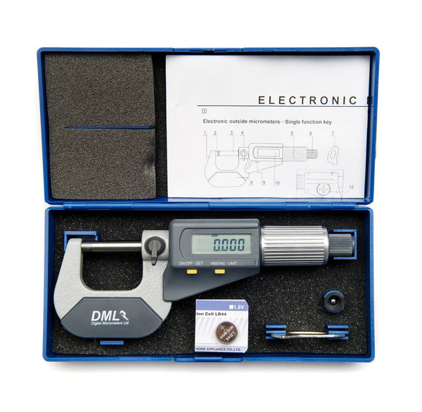 IP54 Digital Micrometers (Ranges up to 300mm)