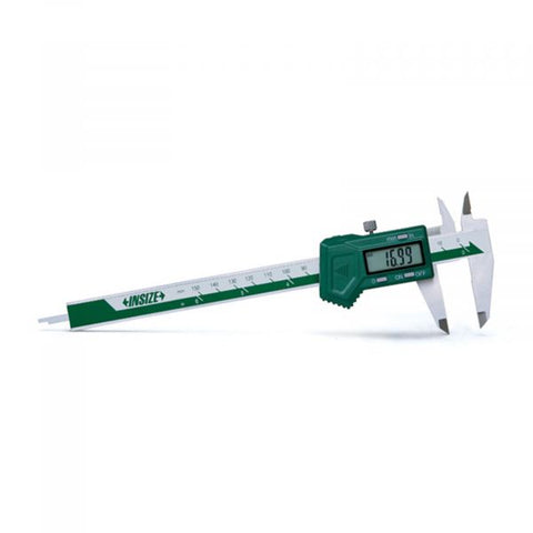 Insize 1130 Series Left Hand Digital Caliper | 0-150mm/0-6" ; 0-200mm/0-8"; 0-300mm/0-12" (with or without Thumb Roller)