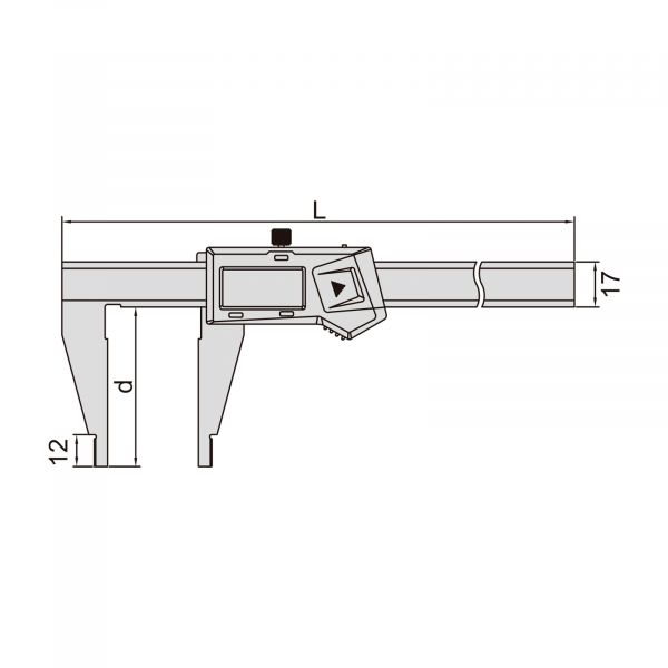 Insize 1170 Series Standard Digital Caliper (0-200mm, 0-300mm)