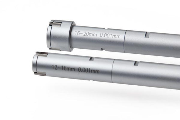 DM Dreipunkt-Digital-Bohrlehren-Set (6–12 mm und 12–20 mm)