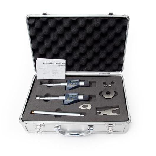 DM Dreipunkt-Digital-Bohrlehren-Set (6–12 mm und 12–20 mm)