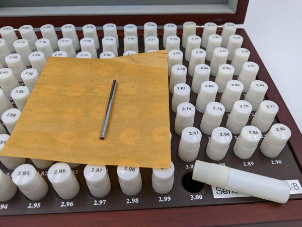 Steel Pin Gauge Sets Class ZZ (0.01mm increments)