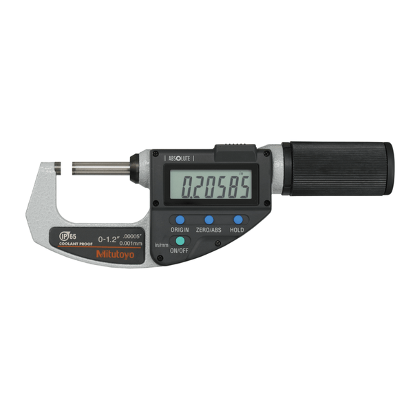 Mitutoyo 293-676-20 Digimatic ABSOLUTE Micrometer QuickMike 0-30mm (0-1.2″)