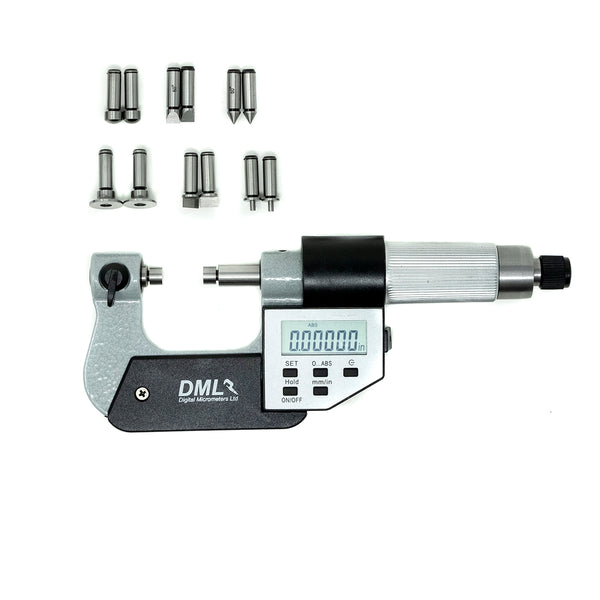 DM4100 Universal Multi Anvil Micrometer 0-25mm (0-1″)