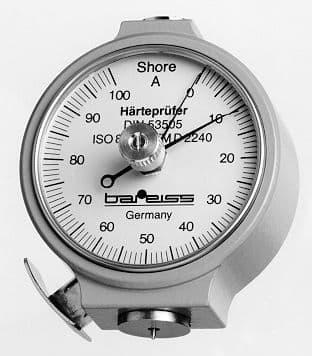 BAREISS HP-AS - Shore A - ANALOGUE durometer hardness tester WITH Max Pointer