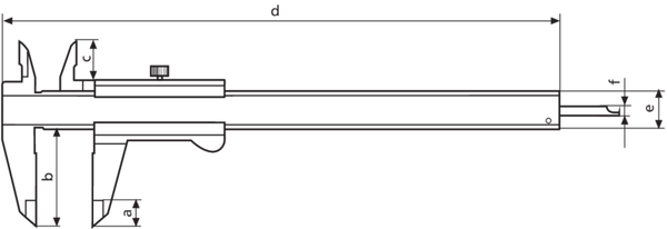 Mahr MarCal 16 FN Pocket Caliper 0-150mm, 0-200mm