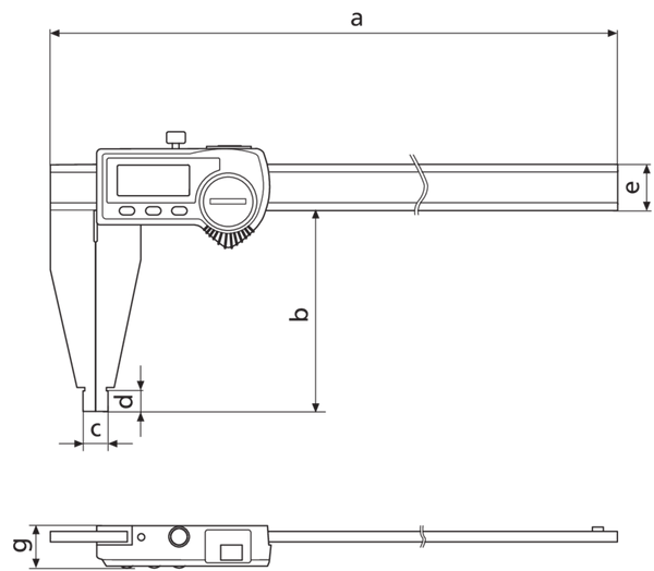 Mahr Marcal 18 EWR IP65 Digimatic Digital Caliper 0-300mm, 0-500mm