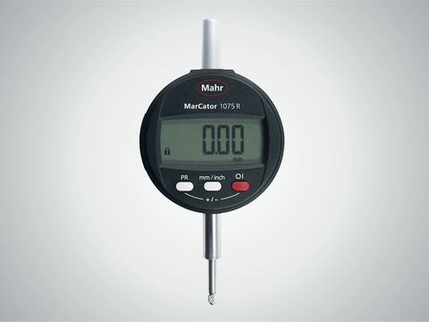 Mahr MarCator 1075 Digital Indicator | 12.5mm/0.5" | Resolution 0.01mm/0.0005" ; 0.005mm/0.00001" ; 0.001mm/0.00005"