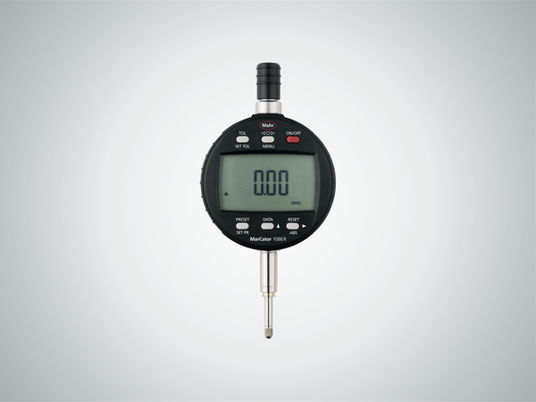 Mahr MarCator 1086 R Digital Indicator: Range 12.5mm/0.5"; Resolution 0.01mm OR Selectable