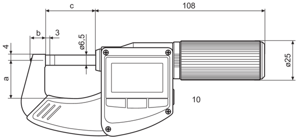 Mahr Micromar 40 EWRi-L IP65 Wireless Digital Micrometer 0-25mm/0-1"