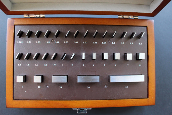 Gauge block set M32 excellent quality with UKAS certificate