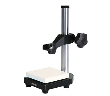 Dial Indicator Stand with ceramic base | Insize 6876 Series | Vertical travel 150mm | Optional fine adjustment (3mm) | Holding stem diameter 8mm