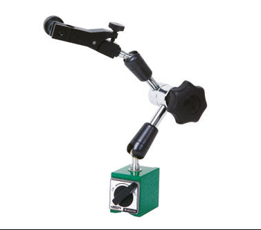 Mini Magnetic Stand for dial test indicators | Insize 6224-40 | 40kgf force | Fine adjustment and dovetail groove | Holding stem diameter 8mm