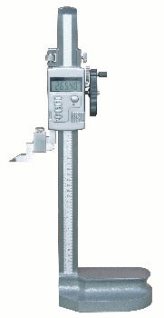 Elektroniczny wysokościomierz jednokolumnowy z kółkiem ręcznym 300 mm/12" i 600 mm/24"