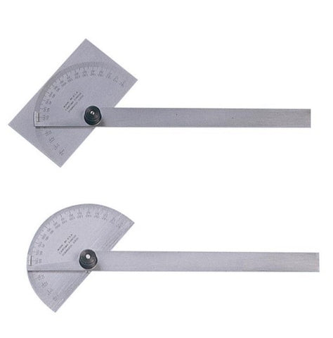 Winkelmesser mit runden und quadratischen Enden | Bereich 0-180°