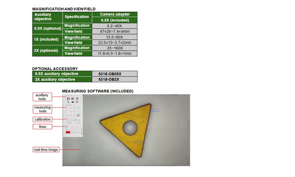 Digital Measuring Microscope | Insize 5318 Series