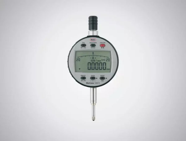 Mahr MarCator 1087 Ri IP42 Digimatic Digital Indicator | Range 25mm | Resolution 0.0005, 0.001, 0.002, 0.005, 0.01mm