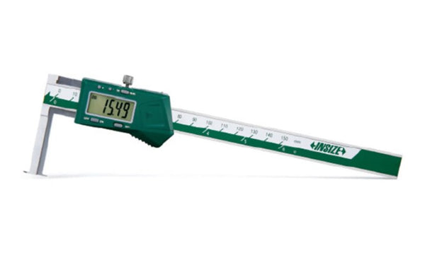 Insize 1520 Series Digital Inside Groove Caliper for measuring the diameter of grooves inside small bores | IP67 | 11-150mm/0.43-6"