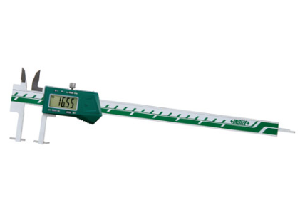 Digital Caliper with Interchangeable Points | Insize 1526-200 | Range 12-224mm/0.5-8.8" (Internal) ; 0-187mm/0-7.5"(External) | Resolution