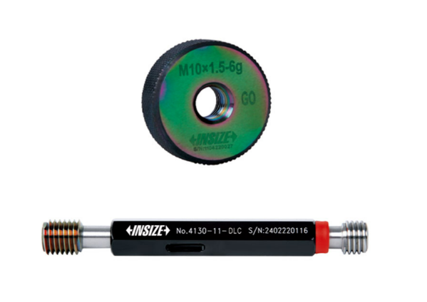 DLC Coated Thread Ring Gauges And Plug Gauges | 4120/4121/4130/4131/4129/4139 | Insize