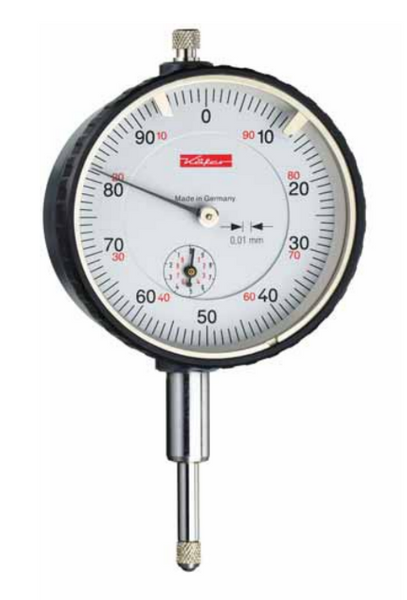 Kafer Dial Gauge M 2 X | M 2 XS (Shockproof) | Reading - 0.01mm  | Range - 10mm | Bezel Ø 58mm