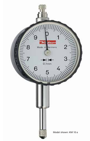 Kafer Small Dial Gauge KM 10a | Reading - 0.1mm | Range - 10mm