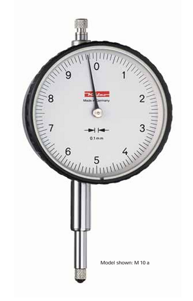 Kafer Dial Gauge M 10a | Reading - 0.1mm | Range - 10mm