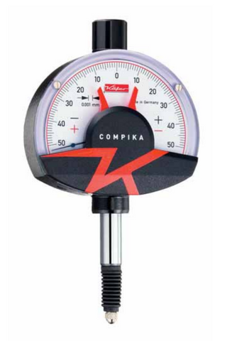 Kafer Comparator Gauge Compika 1001 wa | Reading - 0.001mm | Range - 0.1mm | Dial Reading 50-0-50 | Bezel Ø 62mm