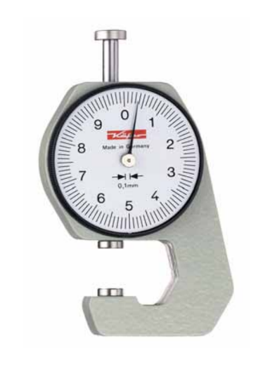 Kafer Pocket Dial Thickness Gauge K 15 | Reading - 0.1mm | Range - 10mm