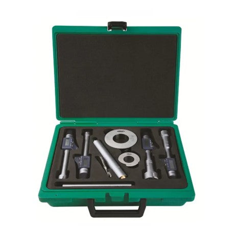 Digital Three Point Internal Bore Micrometer Sets | Insize 3127 Series | IP65 | Range 6-12mm/0.24-047" | 12-20mm/0.47-0.79" | 20-50mm/0.79-1.97" | 50-100mm/1.97-3.94" | Resolution 0.001mm/0.00005"