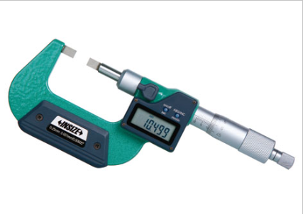Digital Blade Micrometers | Insize 3532 Series | Ranges up to 300mm | Resolution 0.001mm/0.00005" | Ratchet Stop